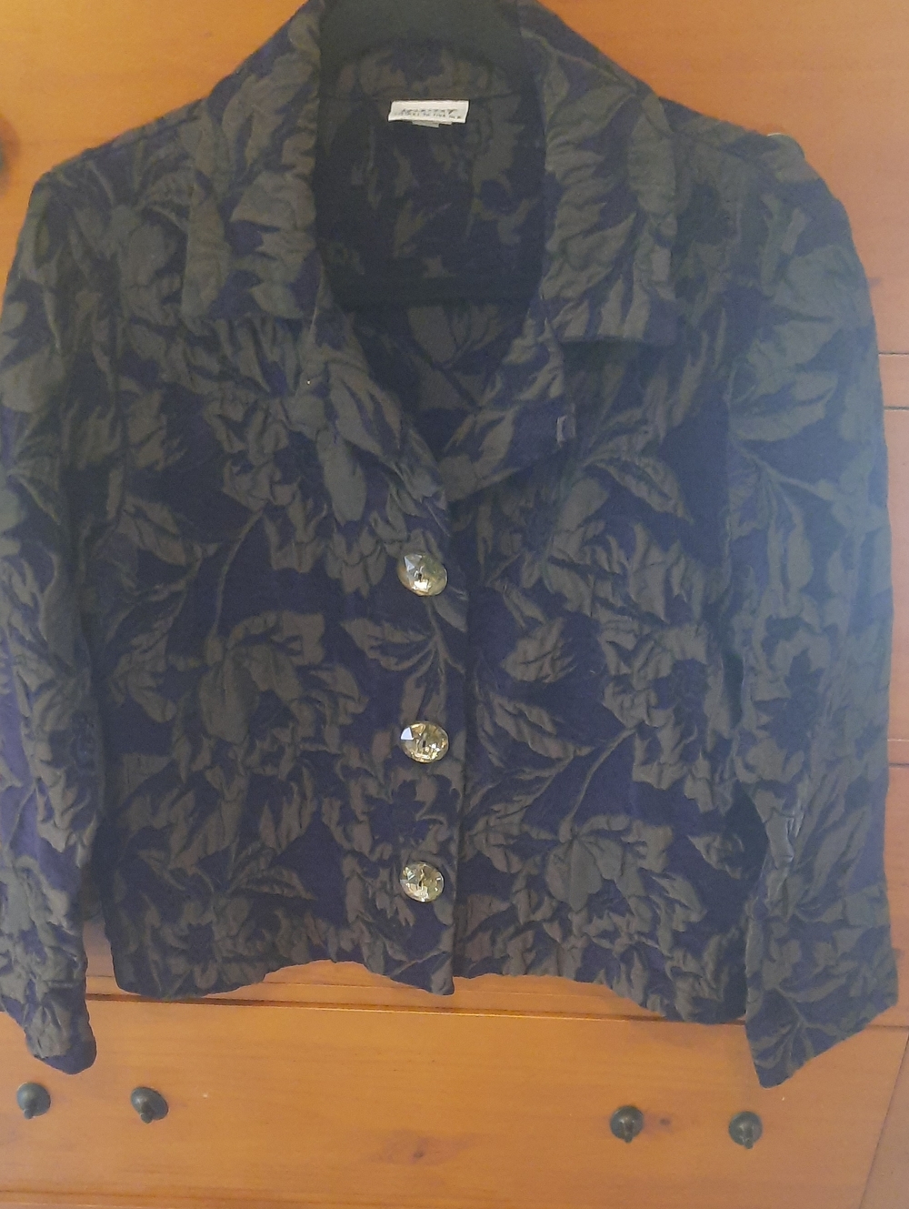 Jacquard Print Jacket